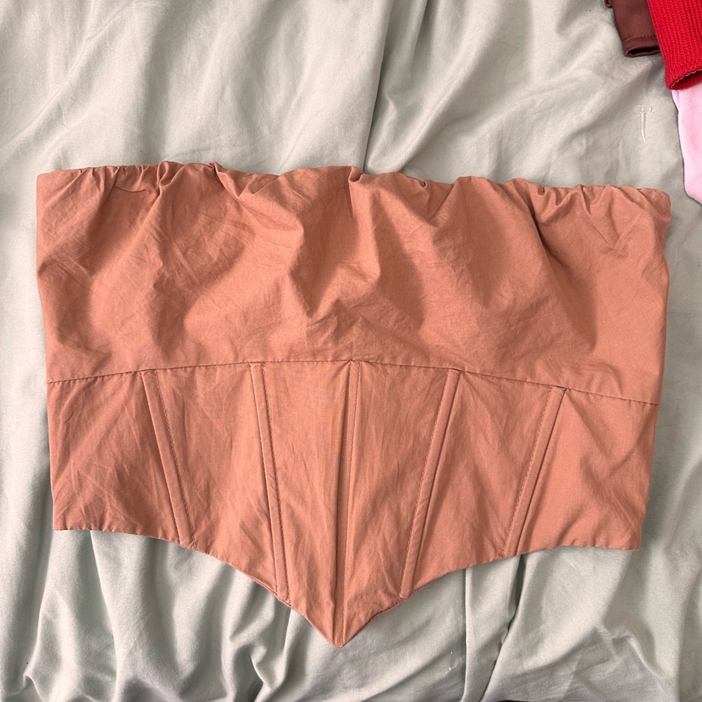 Princess Polly Brown corset top
